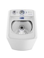 Máquina de lavar 9kg electrolux led09 efficient care turbo centrifugação branca