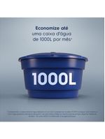 Máquina de lavar 9kg electrolux led09 efficient care turbo centrifugação branca