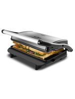 Sanduicheira grill britânia bgr27i press 850w antiaderente – inox/preta