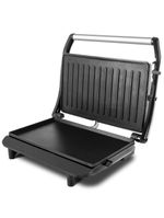 Sanduicheira grill britânia bgr27i press 850w antiaderente – inox/preta