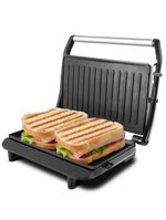 Sanduicheira grill britânia bgr27i press 850w antiaderente – inox/preta