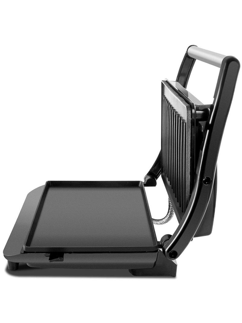 Sanduicheira grill britânia bgr27i press 850w antiaderente – inox/preta