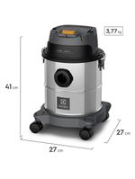 Aspirador de pó e Água electrolux gt12i 1500w 12l – inox