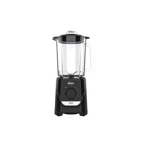 Liquidificador oster oliq520 preto com copo de vidro, 1250w e 10 velocidades