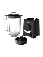 Liquidificador oster oliq520 preto com copo de vidro, 1250w e 10 velocidades
