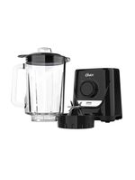 Liquidificador oster oliq520 preto com copo de vidro, 1250w e 10 velocidades