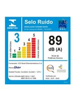 Liquidificador oster oliq520 preto com copo de vidro, 1250w e 10 velocidades