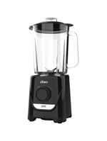 Liquidificador oster oliq520 preto com copo de vidro, 1250w e 10 velocidades