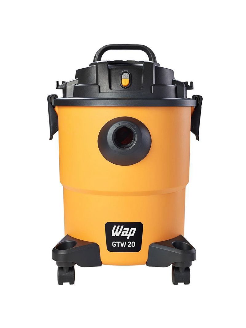 Aspirador de pó e Água wap gtw 20 1600w com motor universal e 160 mbar - amarelo/preto