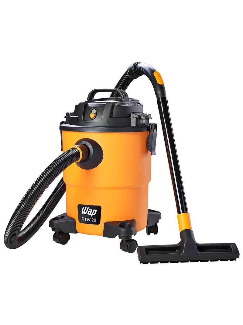 Aspirador de pó e Água wap gtw 20 1600w com motor universal e 160 mbar - amarelo/preto