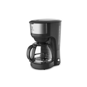 Cafeteira elétrica electrolux efficient ecm20 30 xícaras aço inox escovado/preto