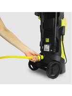 Lavadora de alta pressão karcher k2 plus 1740psi 1400w com lança de jato leque e mangueira de 3 metros - preta e amarela