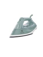 Ferro de passar a vapor e a seco electrolux experience care esi51 com powervapour, base glissium, spray de Água e vapor vertical – verde claro