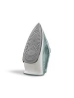 Ferro de passar a vapor e a seco electrolux experience care esi51 com powervapour, base glissium, spray de Água e vapor vertical – verde claro