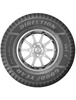 Pneu aro 16 goodyear direction suv 2 205/60 92h