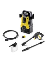 Lavadora de alta pressão karcher prática black 1400w 1500 psi amarela