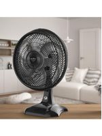 Ventilador de mesa britânia maxx force bvt400 40cm 3 velocidades 6 pás preto
