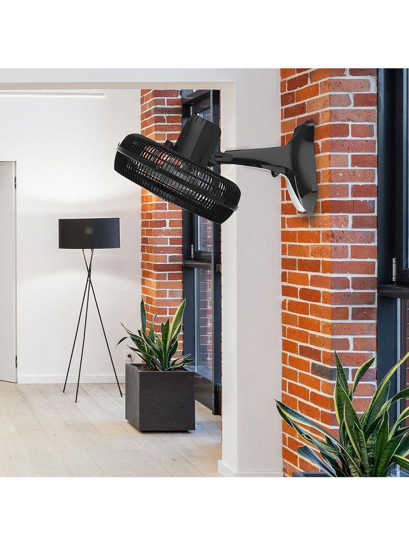 Ventilador de mesa britânia maxx force bvt400 40cm 3 velocidades 6 pás preto