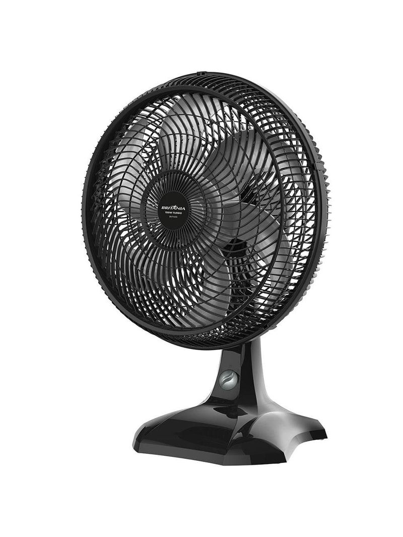 Ventilador de mesa britânia maxx force bvt400 40cm 3 velocidades 6 pás preto