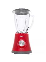 Liquidificador oster super chef rr8 vermelho com copo de vidro 750w e 8 velocidades