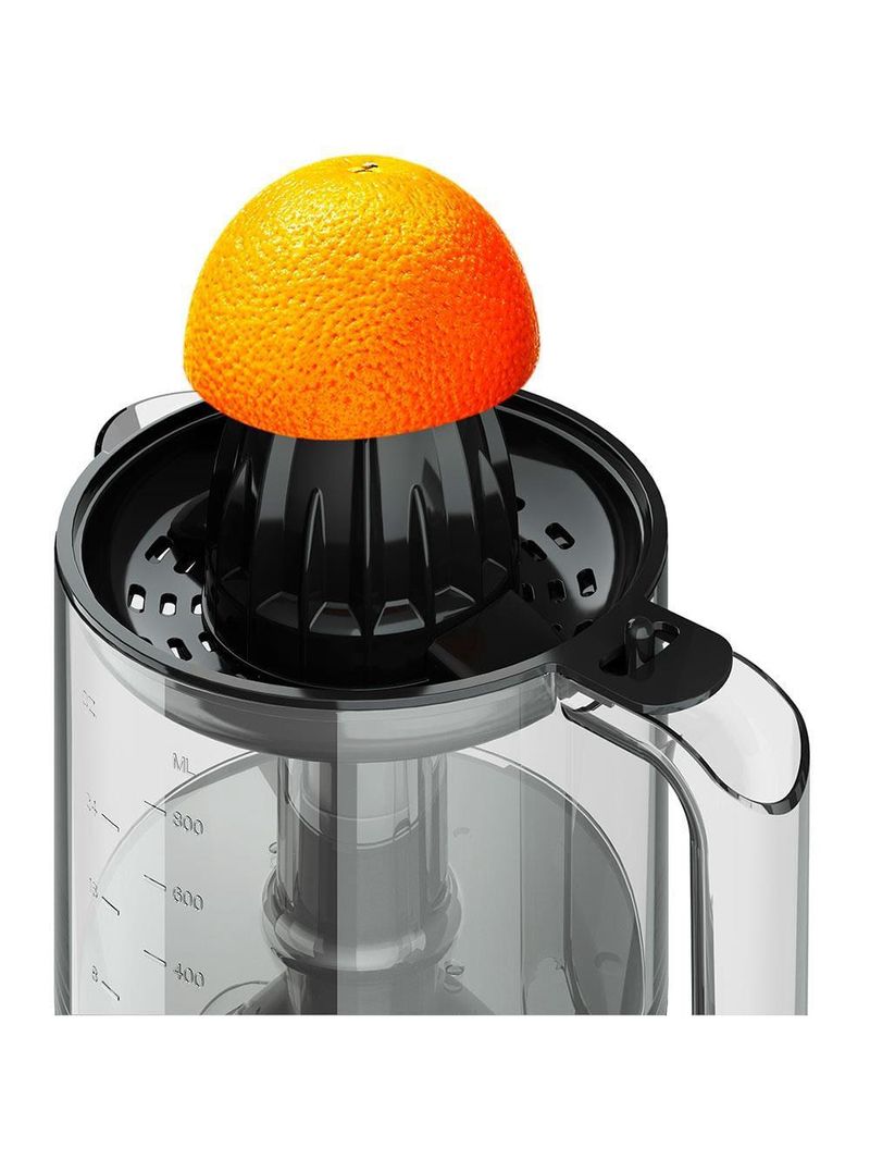 Espremedor de frutas electrolux efficent ecp10 com 2 cones, 800 ml e 30 w - preto