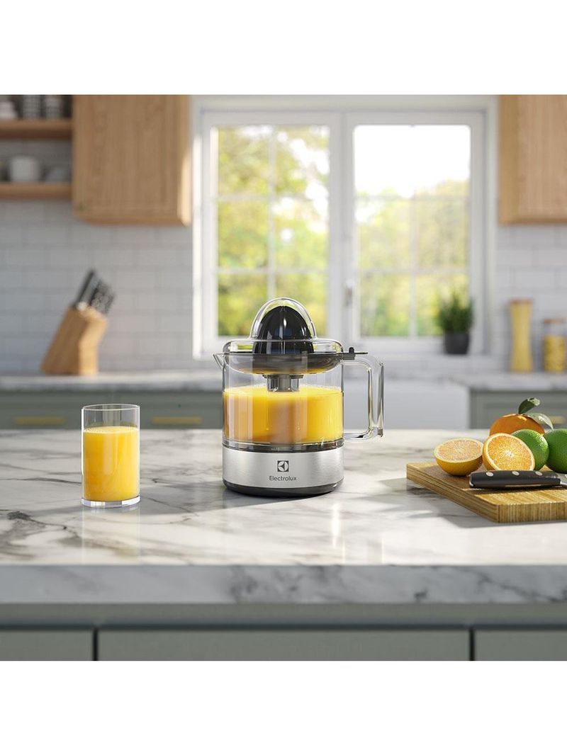 Espremedor de frutas electrolux efficent ecp10 com 2 cones, 800 ml e 30 w - preto