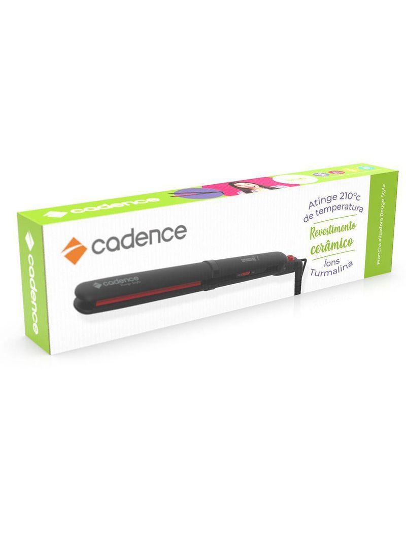 Prancha Alisadora De Cabelo Cadence Rouge Style Bivolt