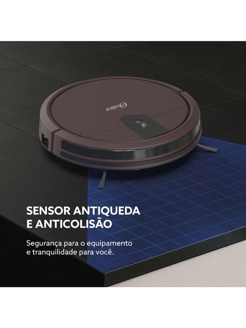 Aspirador Robô Oster Ultra Slim - Bat