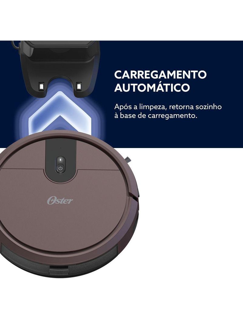 Aspirador Robô Oster Ultra Slim - Bat