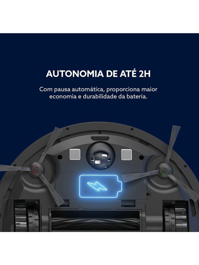 Aspirador Robô Oster Ultra Slim - Bat