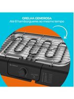 Churrasqueira Elétrica Cadence Grill Menu 220V