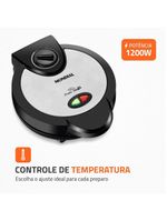 Máquina de waffle mondial pratic waffle gw-01