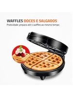 Máquina de waffle mondial pratic waffle gw-01