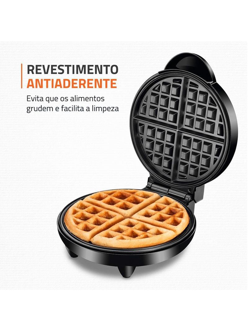 Máquina de waffle mondial pratic waffle gw-01