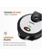 Máquina de waffle mondial pratic waffle gw-01