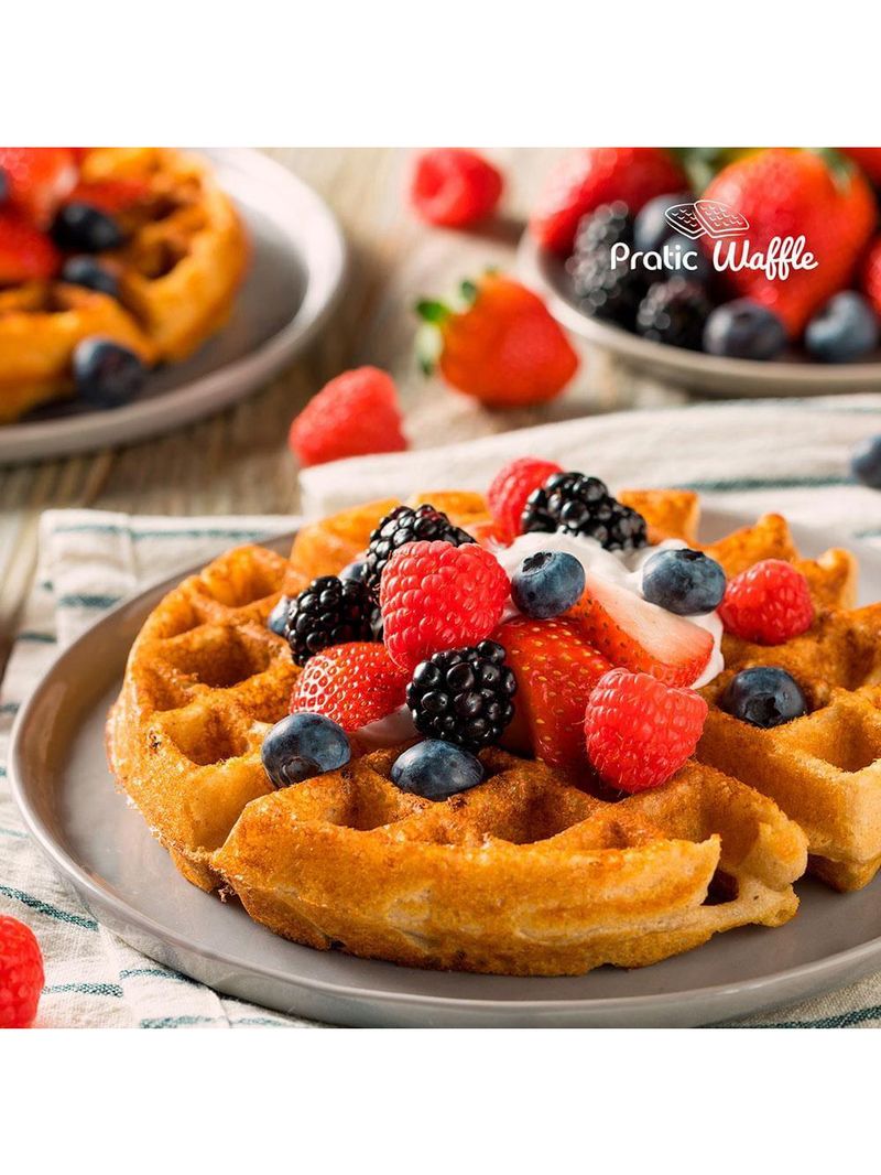 Máquina de waffle mondial pratic waffle gw-01