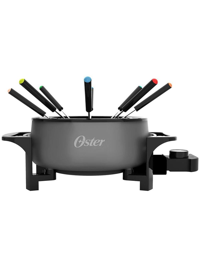 Panela elétrica de fondue oster ofnd100 2,4l - cinza
