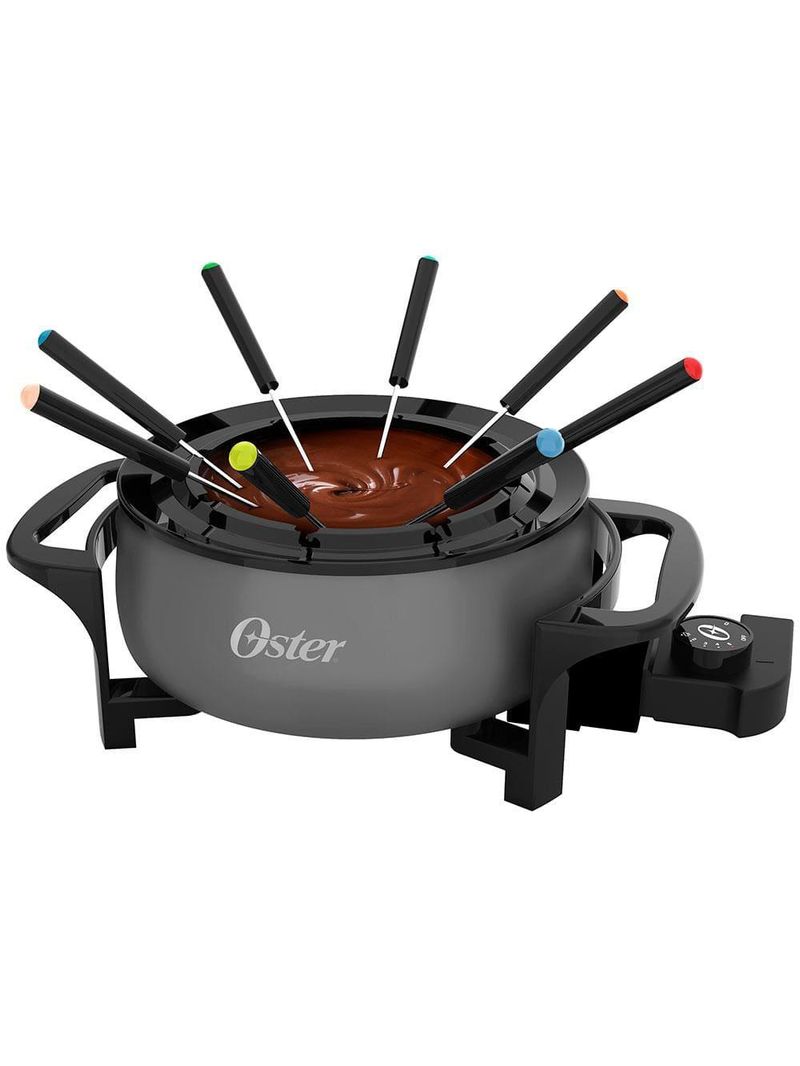 Panela elétrica de fondue oster ofnd100 2,4l - cinza
