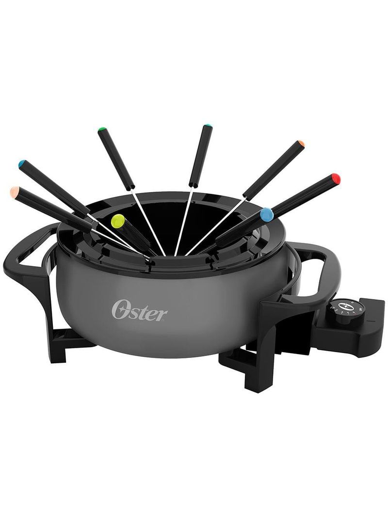 Panela elétrica de fondue oster ofnd100 2,4l - cinza