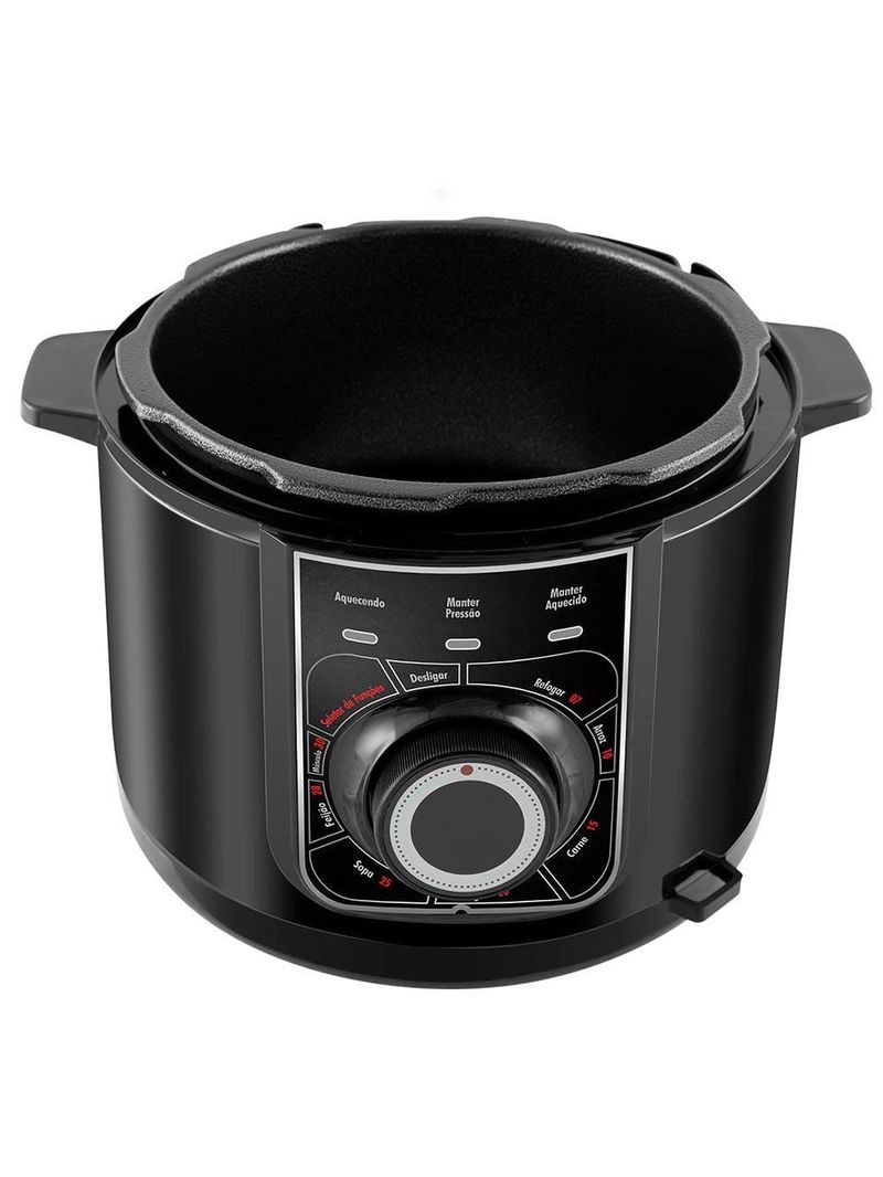 Panela elétrica de pressão multifuncional philco ppp02pi 5l – preta