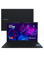 Notebook Positivo Vision R15M AMD® Ryzen 7-5825U Linux 16GB RAM 512GB SSD Wi-Fi 6 Tela 15” Full HD IPS - Minitela Preto