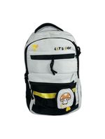 Mochila Escolar Grande Capacidade Para Estudante Feminina Impermeável preto