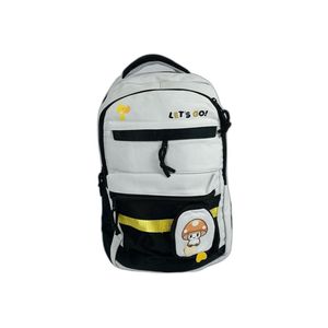 Mochila Escolar Grande Capacidade Para Estudante Feminina Impermeável preto