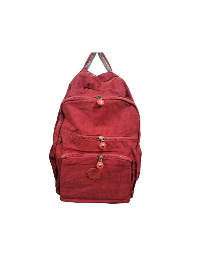 Mochila Escolar Sport Impermeável Reforçada Unissex vermelho