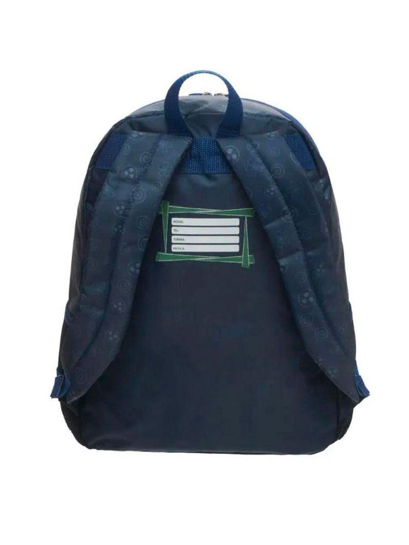 Kit Mochila Costas Lancheira Térmica Escolar Infantil Naruto Shippuden Time 7 Azul