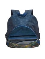 Kit Mochila Costas Lancheira Térmica Escolar Infantil Naruto Shippuden Time 7 Azul