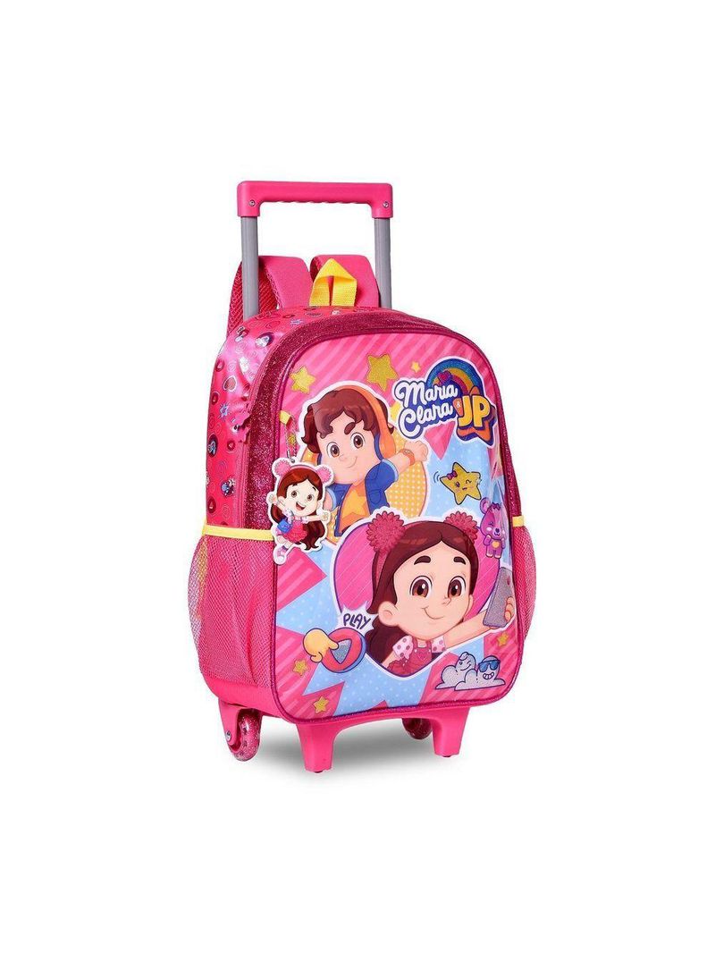 Mochila Rodinhas Maria Clara Jp Youtube Infantil Rosa Clio