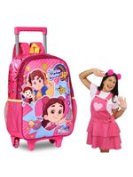 Mochila Rodinhas Maria Clara Jp Youtube Infantil Rosa Clio