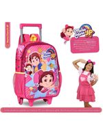 Mochila Rodinhas Maria Clara Jp Youtube Infantil Rosa Clio
