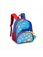 Mochila De Costas Dinossauro Azul Clio Pets 13 Cp24509d